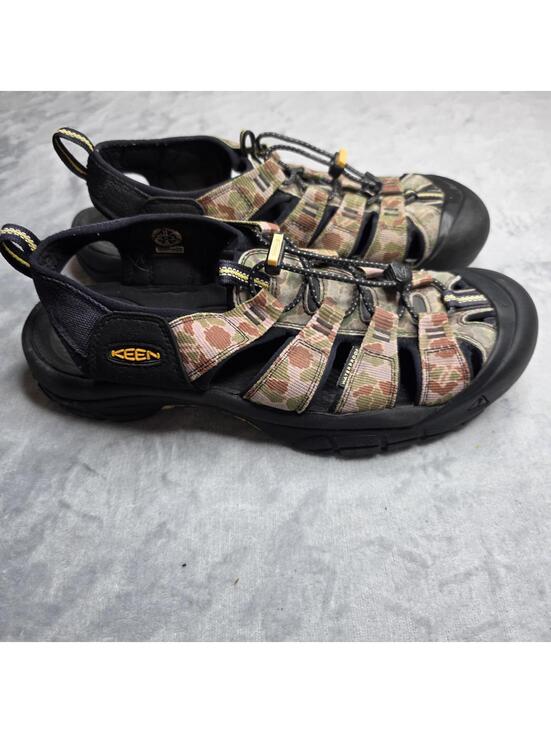 KEEN Men\'s Newport Retro sandal in the unique Fisheye Camouflage Sz 11 main image 8